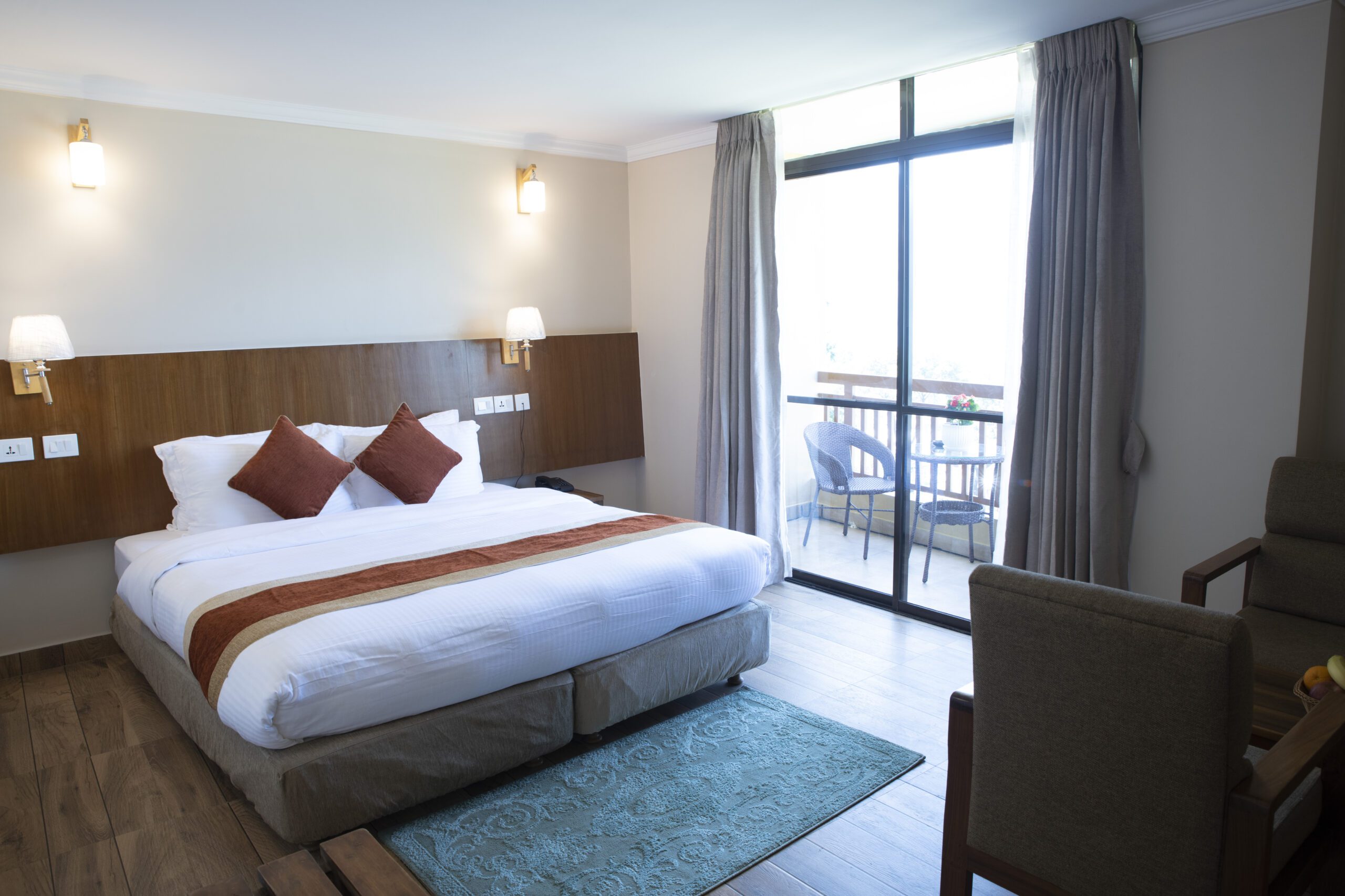 Room at Hotel Fewa Camp